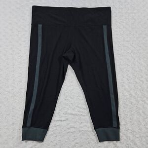 Athleta Elation rib trim 7/8 tight legging womens 3x 981652 yoga workout gym